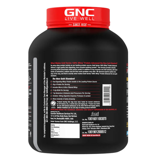 GNC Gold Series 100% Whey Protein Advance