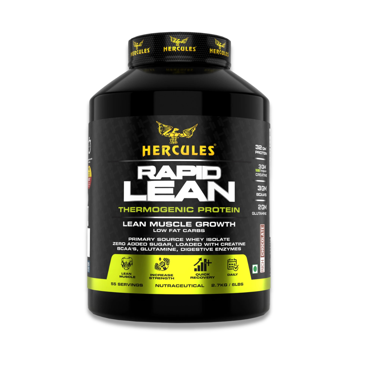 Hercules Nutrition Rapid Lean Whey Protein - FitpuX