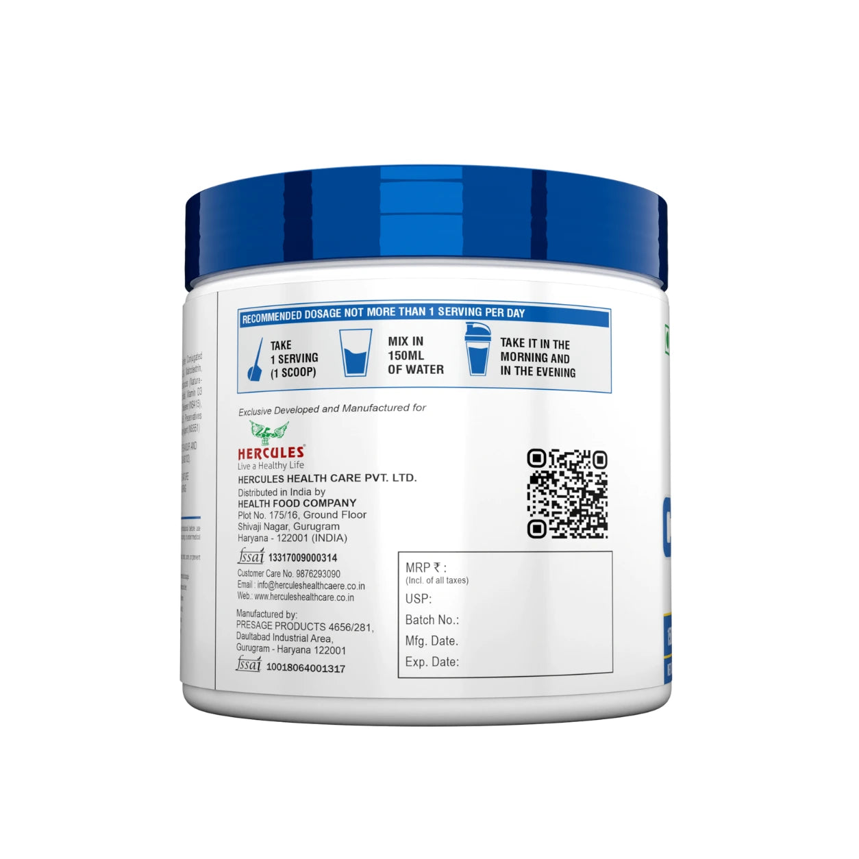 Hercules CLA+CARNITINE 250G Thermogenic Fat Burn Matrix