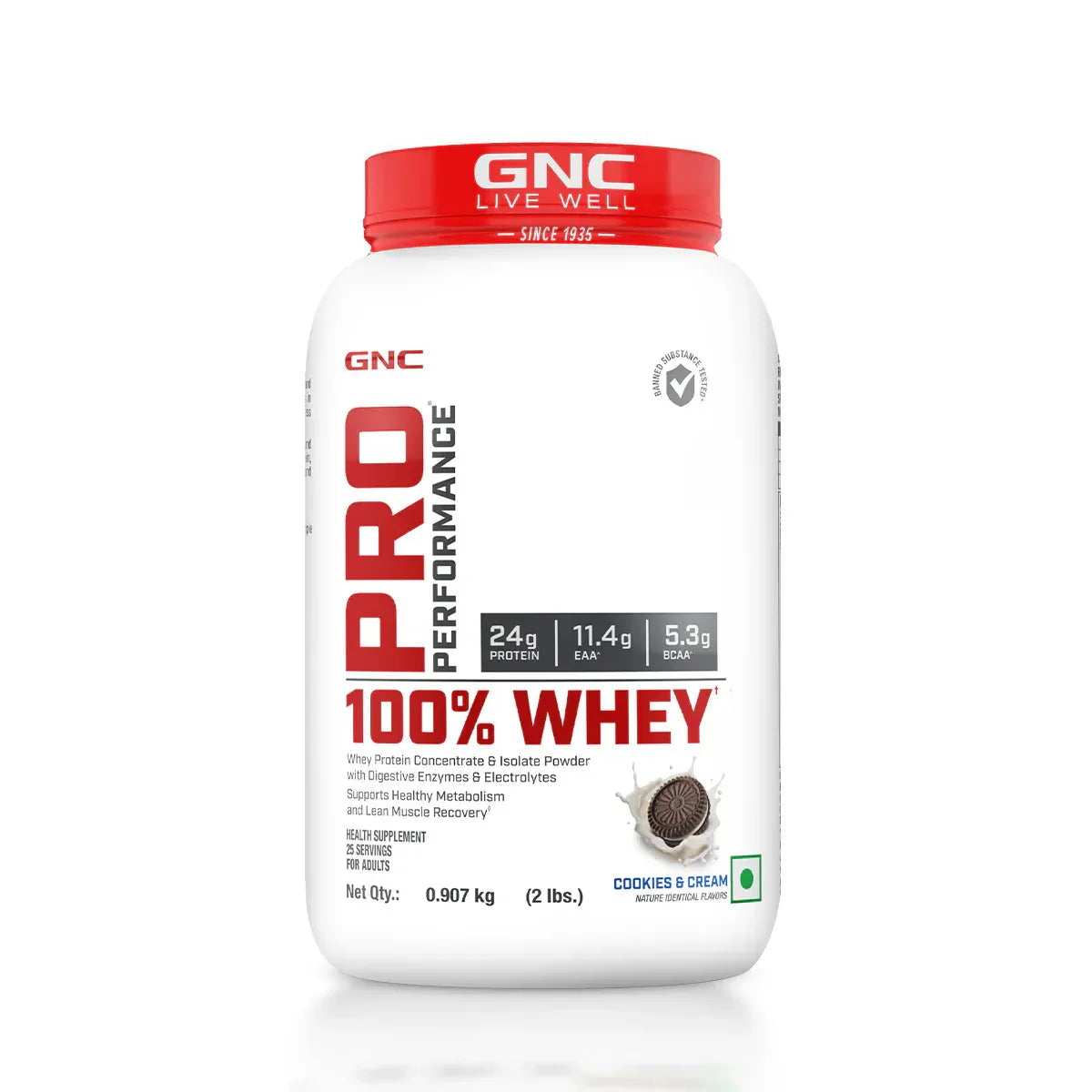 GNC Pro Performance 100% Whey Protein