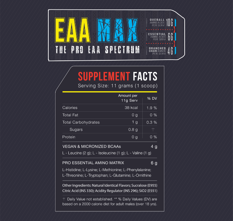 Freak Labs EAA Max | Essential Amino Acid Recovery Supplement