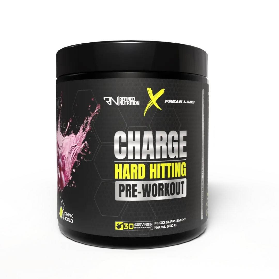 Freak Labs Charge Hard Hitting Pre Workout | Energy & Performance Formula