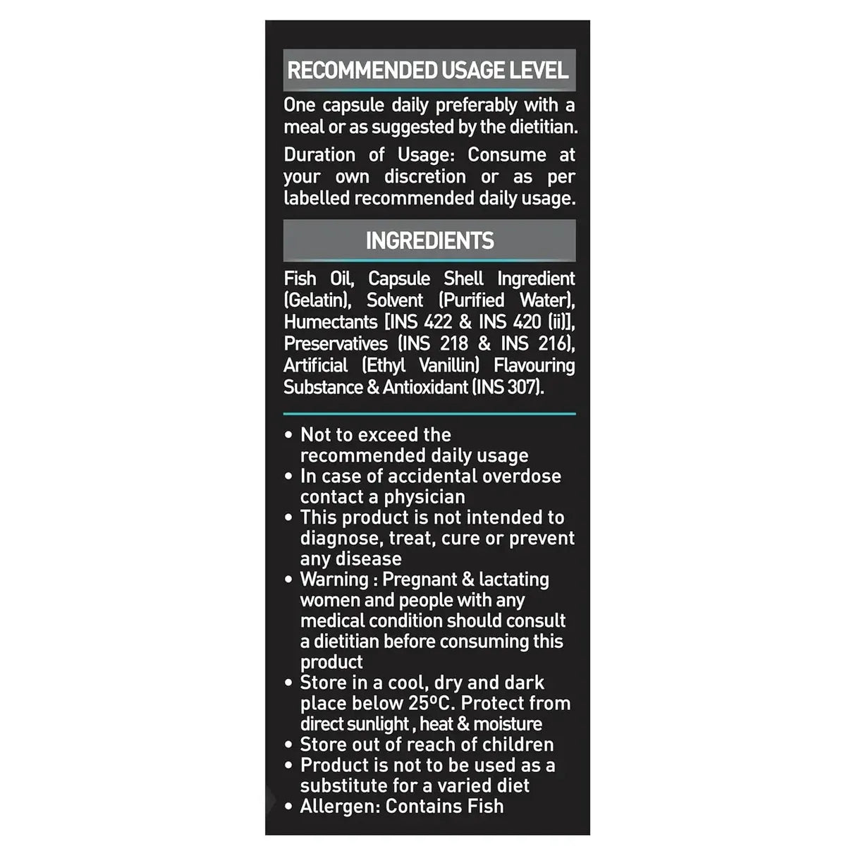 Muscle Blaze Omega 3 Fish Oil | EPA & DHA Wellness Support