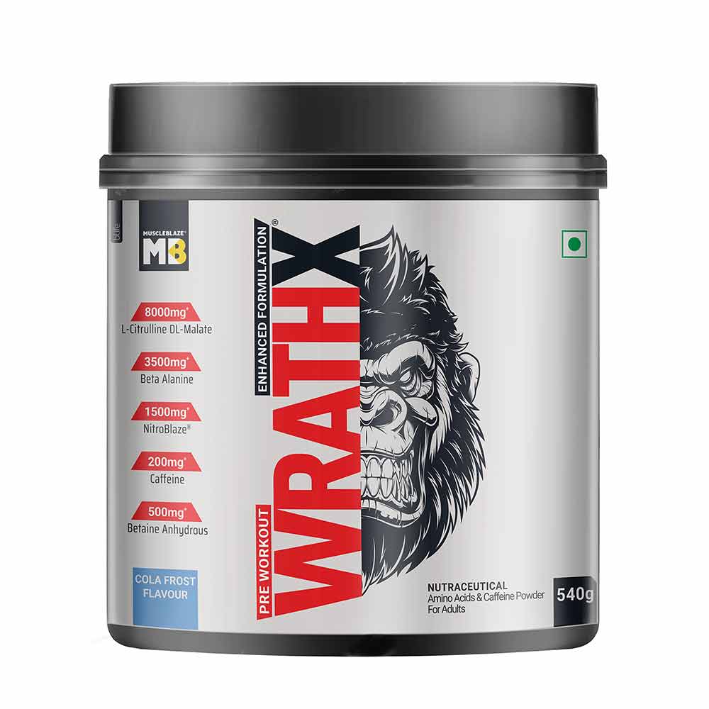 Muscle Blaze Preworkout Wrathx - FitpuX