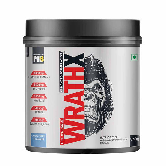 Muscle Blaze Preworkout Wrathx - FitpuX