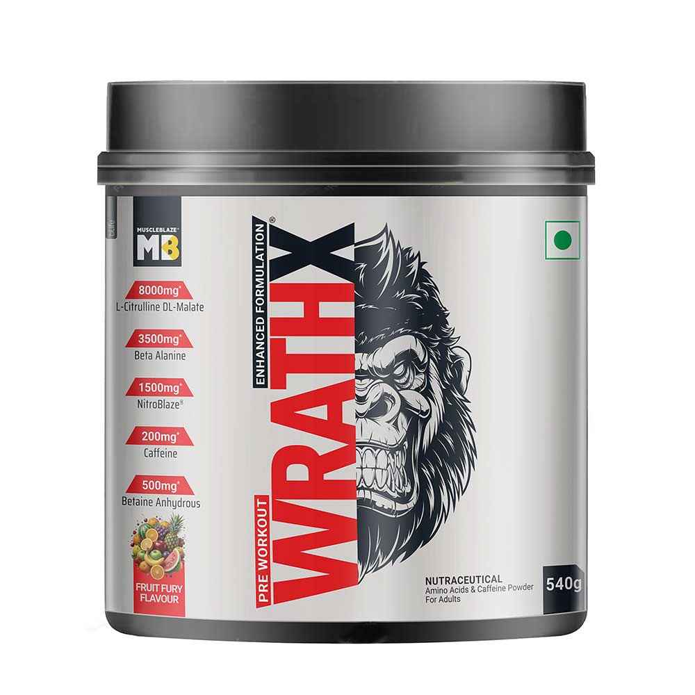 Muscle Blaze Preworkout Wrathx