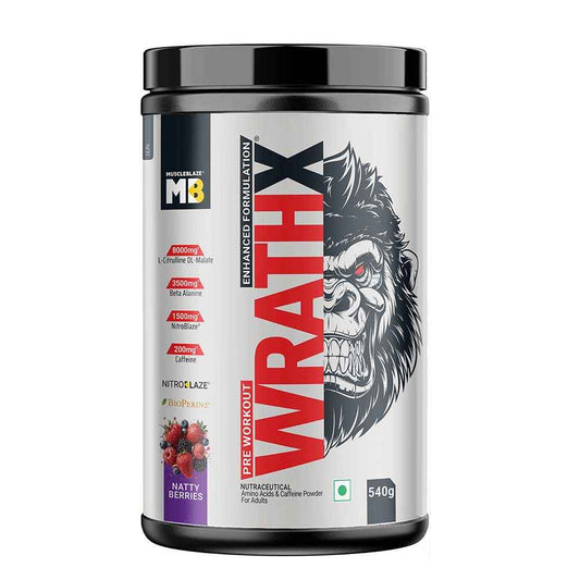 Muscle Blaze Preworkout Wrathx