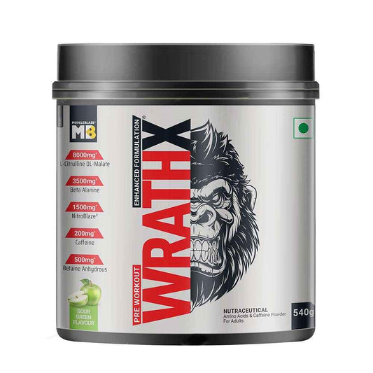 Muscle Blaze Preworkout Wrathx
