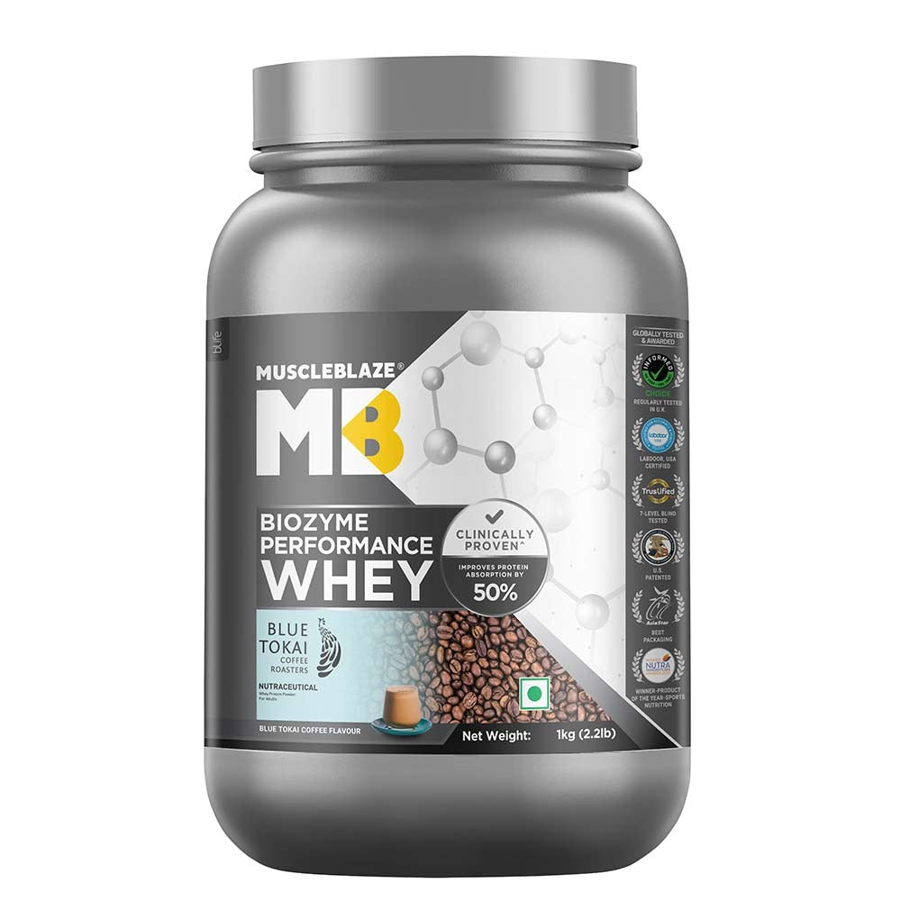 Muscle Blaze Biozyme Performance Whey Chocolate Hazelnut