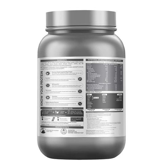 Muscle Blaze Biozyme Performance Whey Blue Tokai Coffee