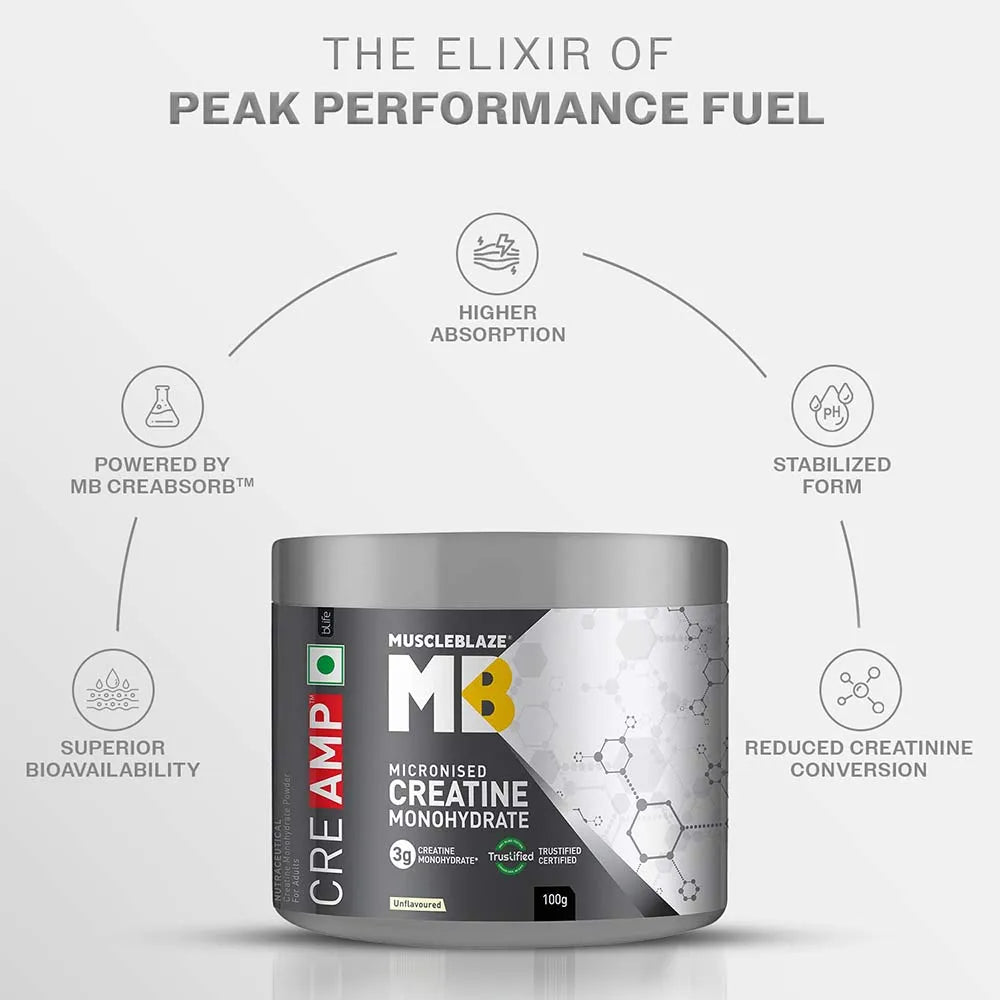 Muscle Blaze Creatine Monohydrate Creamp 100 G