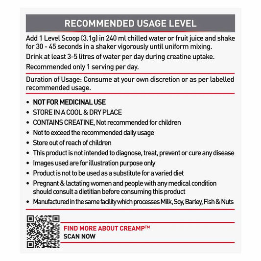 Muscle Blaze Creatine Monohydrate Creamp 100 G