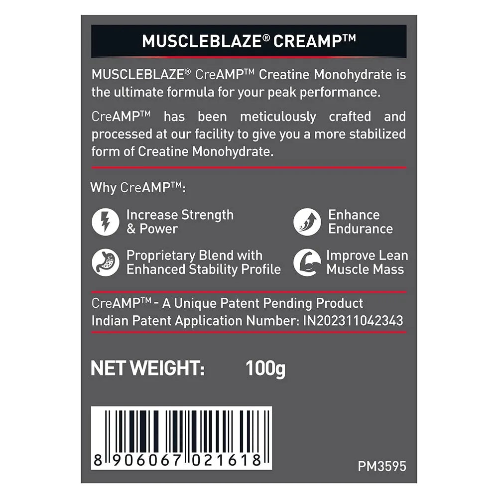 Muscle Blaze Creatine Monohydrate Creamp 100 G