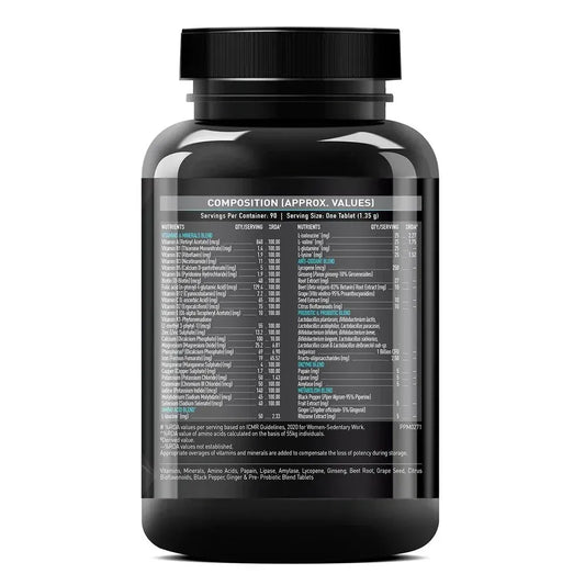 Muscle Blaze MB-VITE Daily Multivitamin 120 Tablet