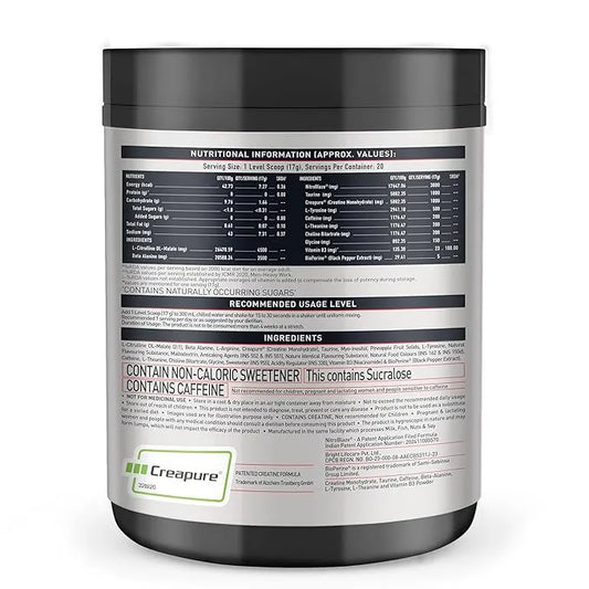 Muscle Blaze Preworkout Wrathx