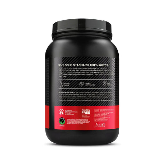 Optimum Nutrition Gold Standard 100% Whey Protein Powder - Vanilla Ice Cream