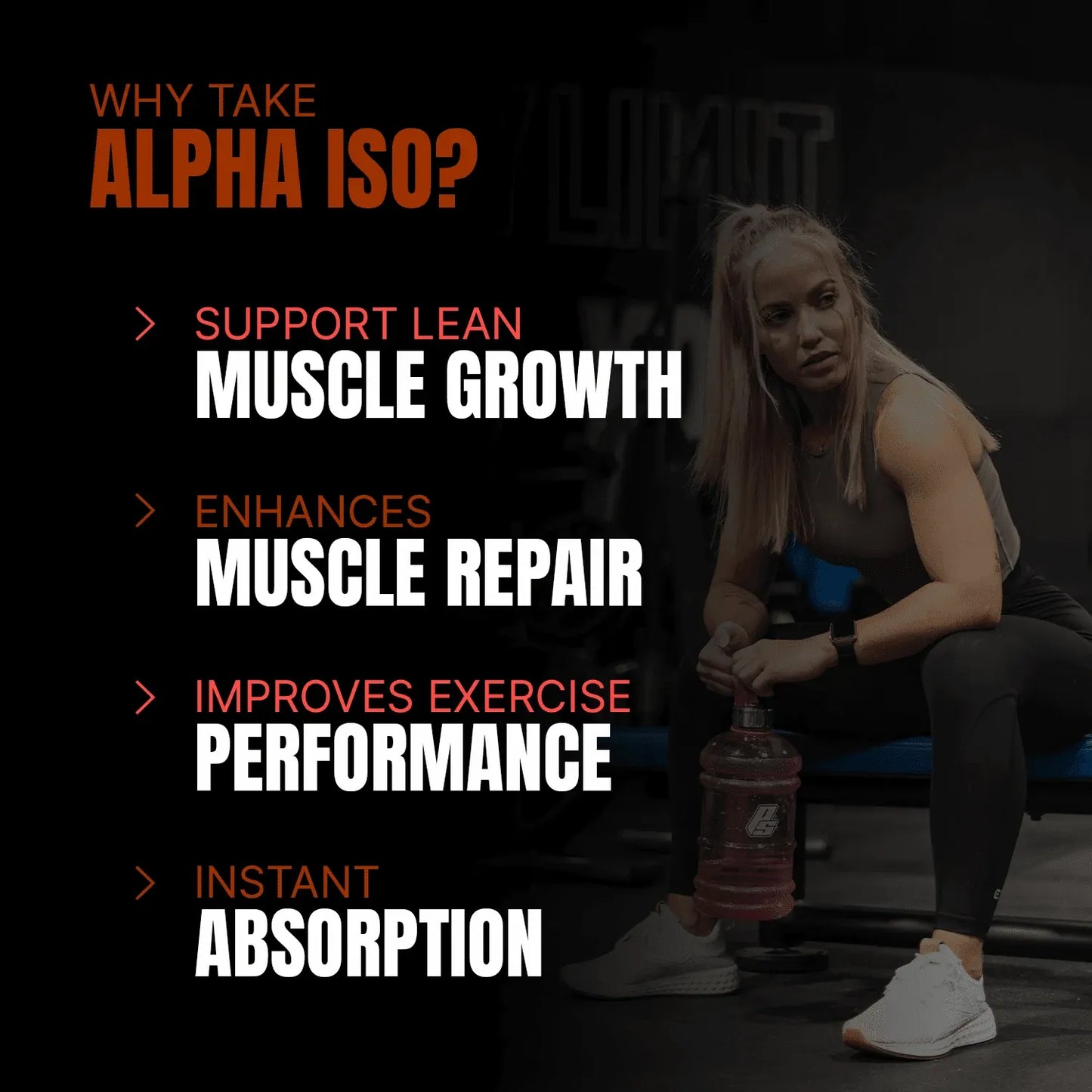 ProSupps Alpha ISO Premium Whey Isolate – High-Protein Whey Isolate for Muscle & Recovery