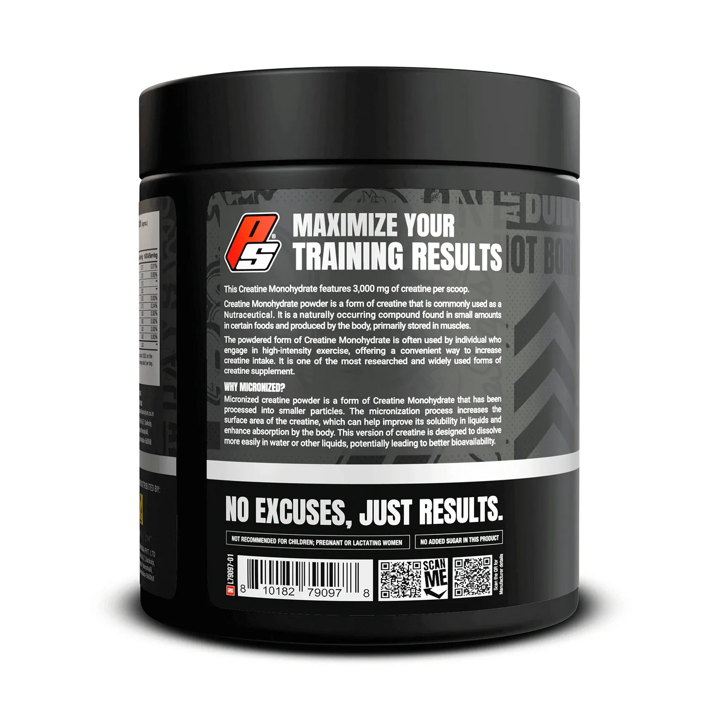 ProSupps Creatine Monohydrate – Pure Creatine Supplement for Muscle & Strength