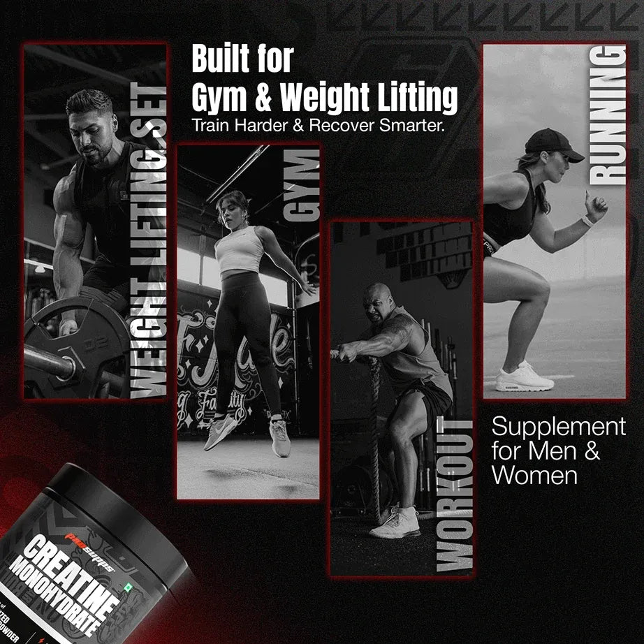 ProSupps Creatine Monohydrate – Pure Creatine Supplement for Muscle & Strength