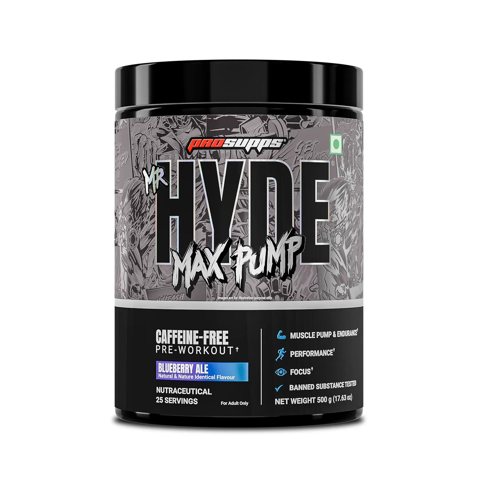 ProSupps Hyde Max Pump – Pre Workout Pump & Performance Supplement