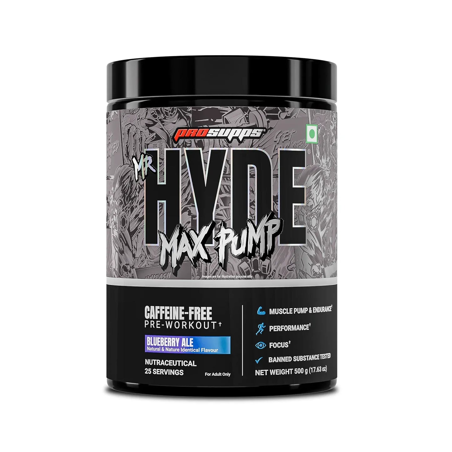 ProSupps Hyde Max Pump – Pre Workout Pump & Performance Supplement