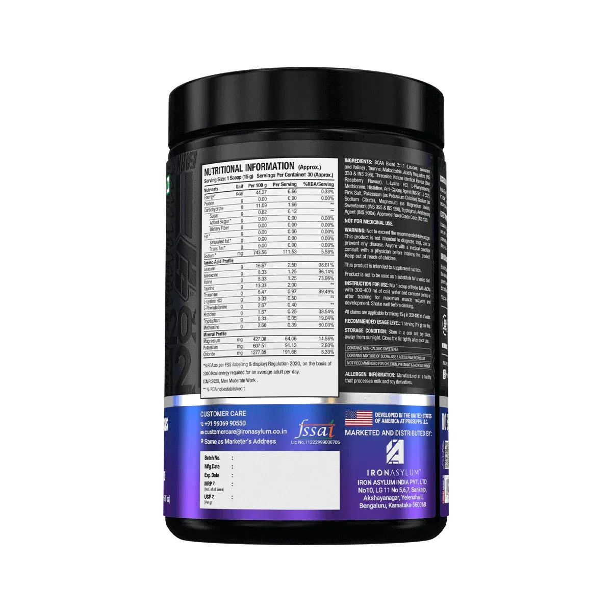 ProSupps Hydro EAA BCAA – Essential Amino Acids & BCAA Supplement