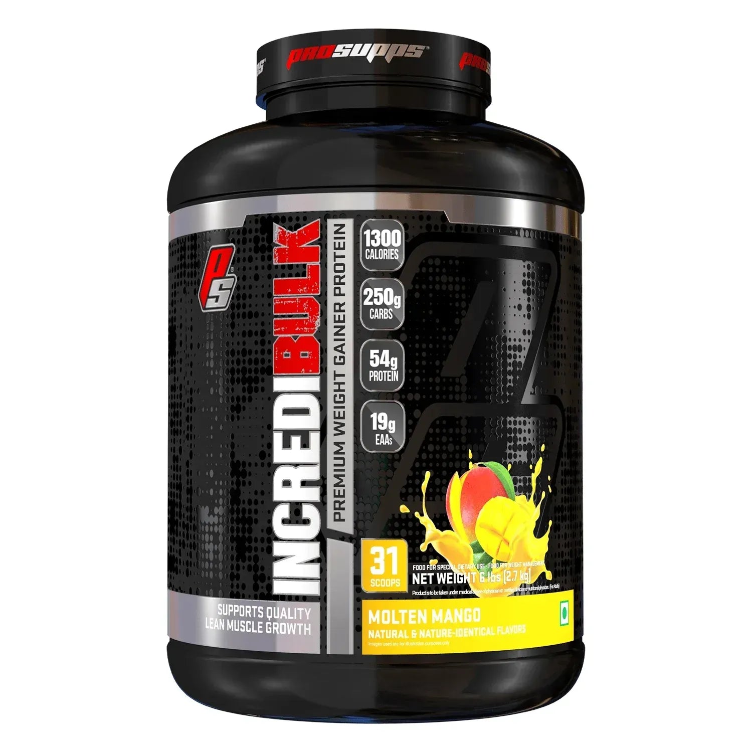 ProSupps Incredibulk Premium Weight Gainer – Mass Gainer for Weight & Muscle Support