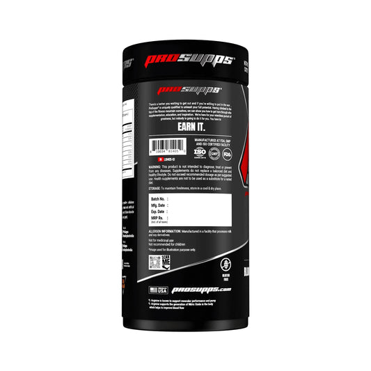 ProSupps L-Arginine – L-Arginine Amino Acid Supplement for Workout Support