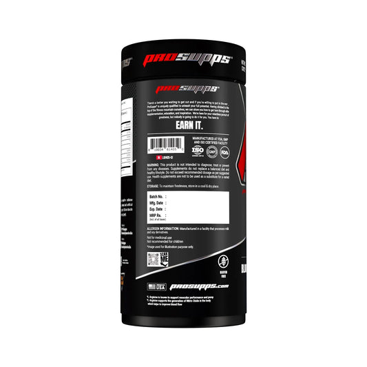 ProSupps L-Arginine – L-Arginine Amino Acid Supplement for Workout Support