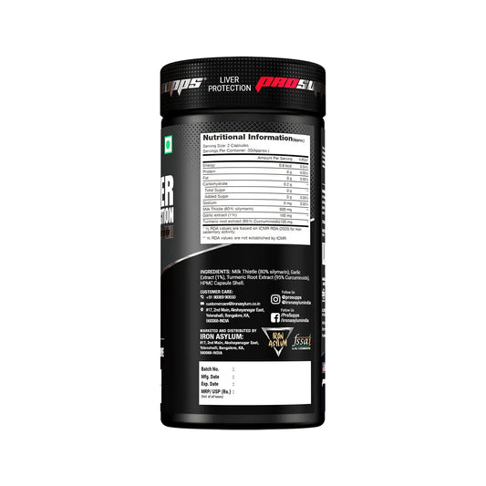 ProSupps Liver Protection Caps – Liver Support & Detox Supplement