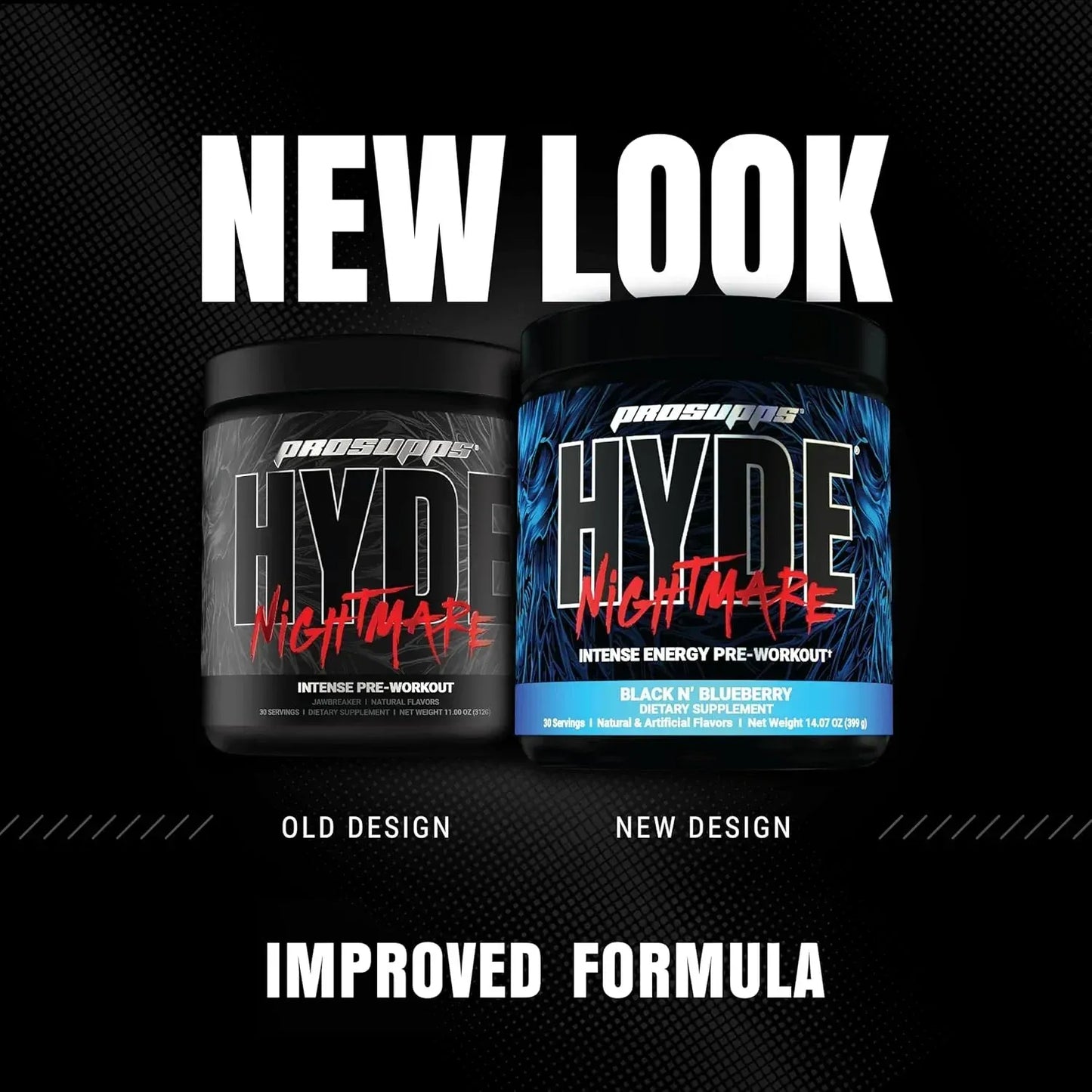 ProSupps Mr Hyde Nightmare Pre Workout – High-Stim Pre-Workout Supplement