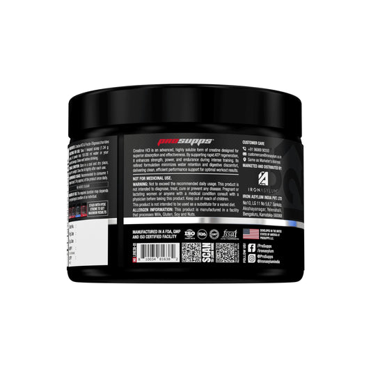 ProSupps Creatine HCL – Fast Absorption Creatine for Strength & Performance