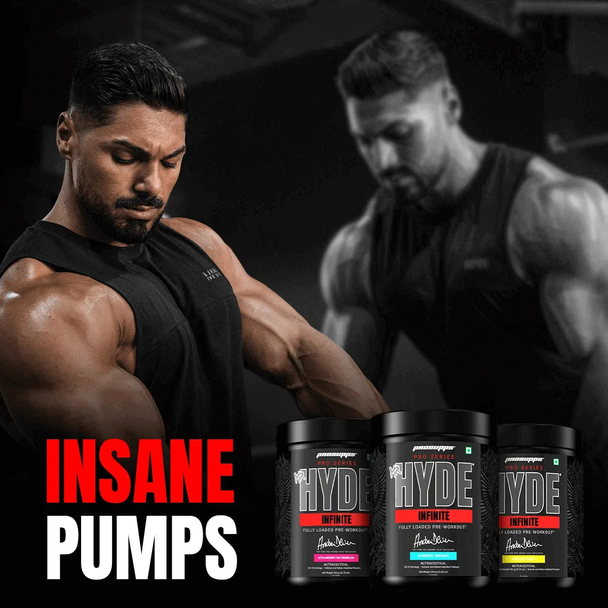 ProSupps Hyde Infinite Pre Workout – High-Performance Pre-Workout Supplement