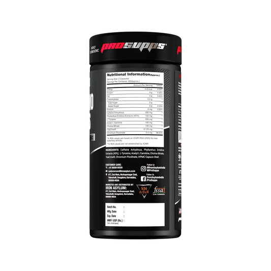 ProSupps Thermo Caps – Thermogenic Fat Burner Capsules for Weight Management