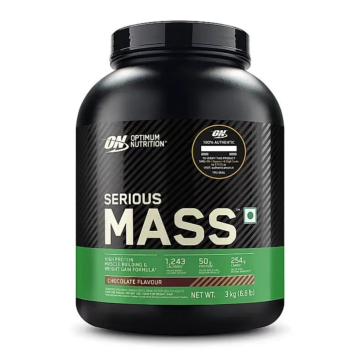 Optimum Nutrition Serious Mass Weight Gainer – Chocolate Flavour