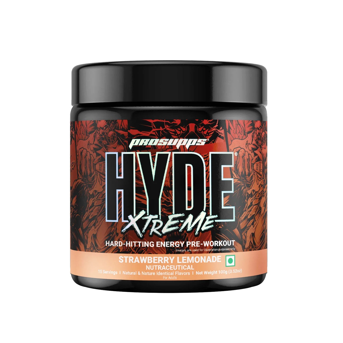 ProSupps Hyde Xtreme Pre Workout – High-Stimulant Pre-Workout Supplement