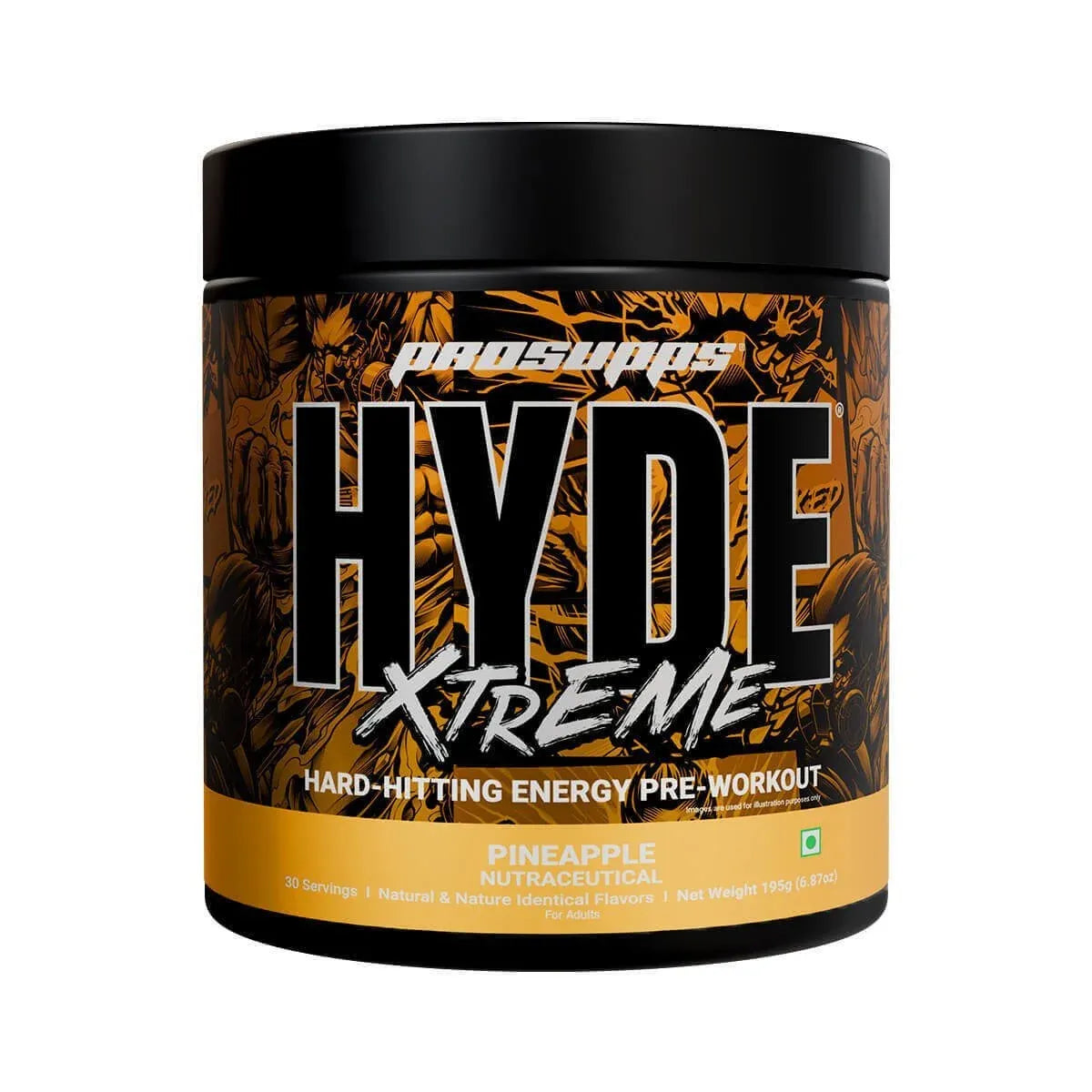 ProSupps Hyde Xtreme Pre Workout – High-Stimulant Pre-Workout Supplement