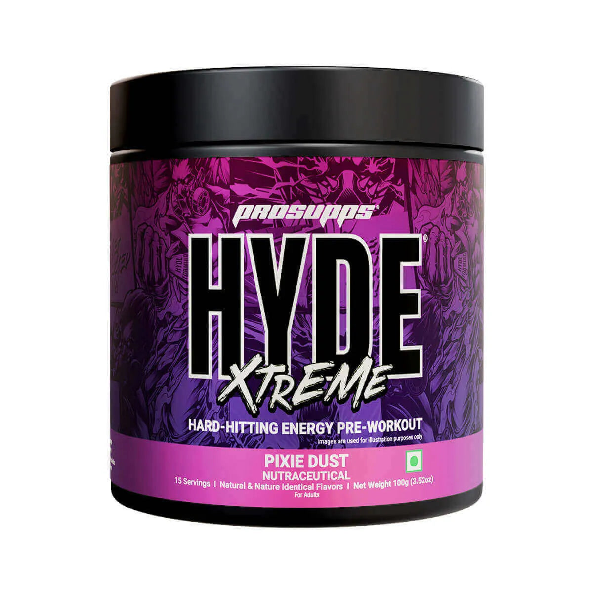 ProSupps Hyde Xtreme Pre Workout – High-Stimulant Pre-Workout Supplement