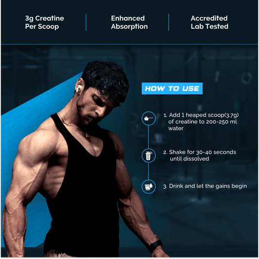 Wellcore Micronised Creatine Monohydrate - Kiwi Kick
