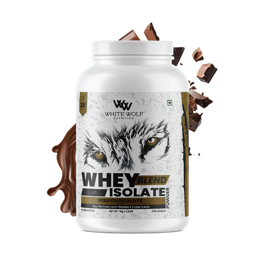 White Wolf Whey Blend with Isolate 25 g Protein