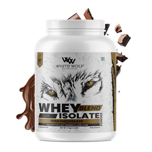 White Wolf Whey Blend with Isolate 25 g Protein
