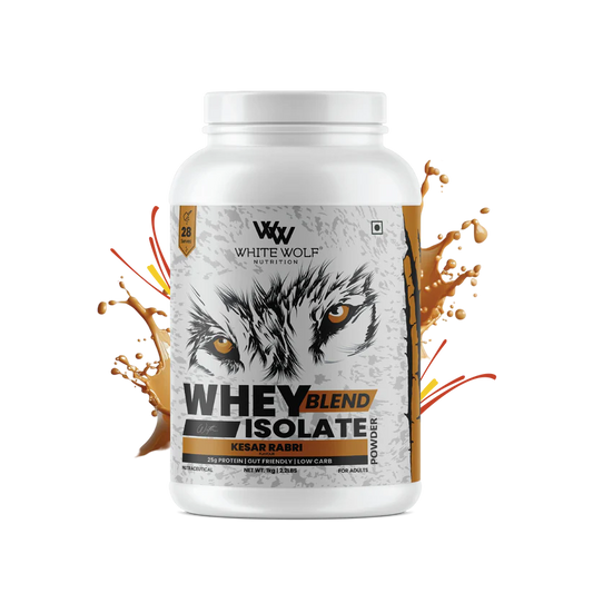 White Wolf Whey Blend with Isolate 25 g Protein