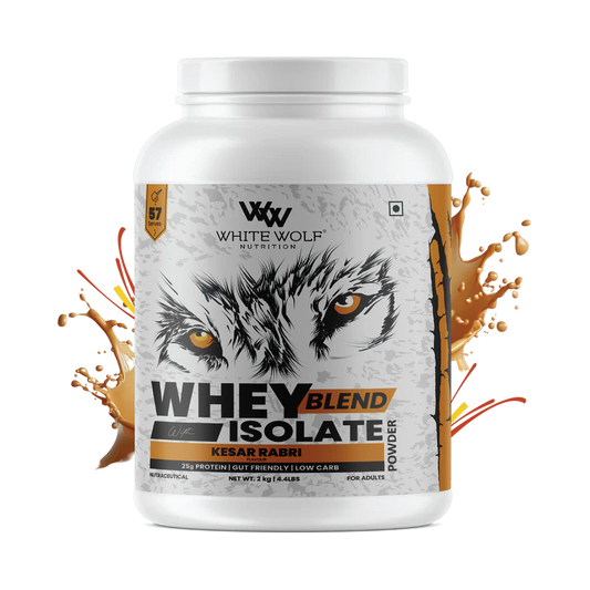 White Wolf Whey Blend with Isolate 25 g Protein