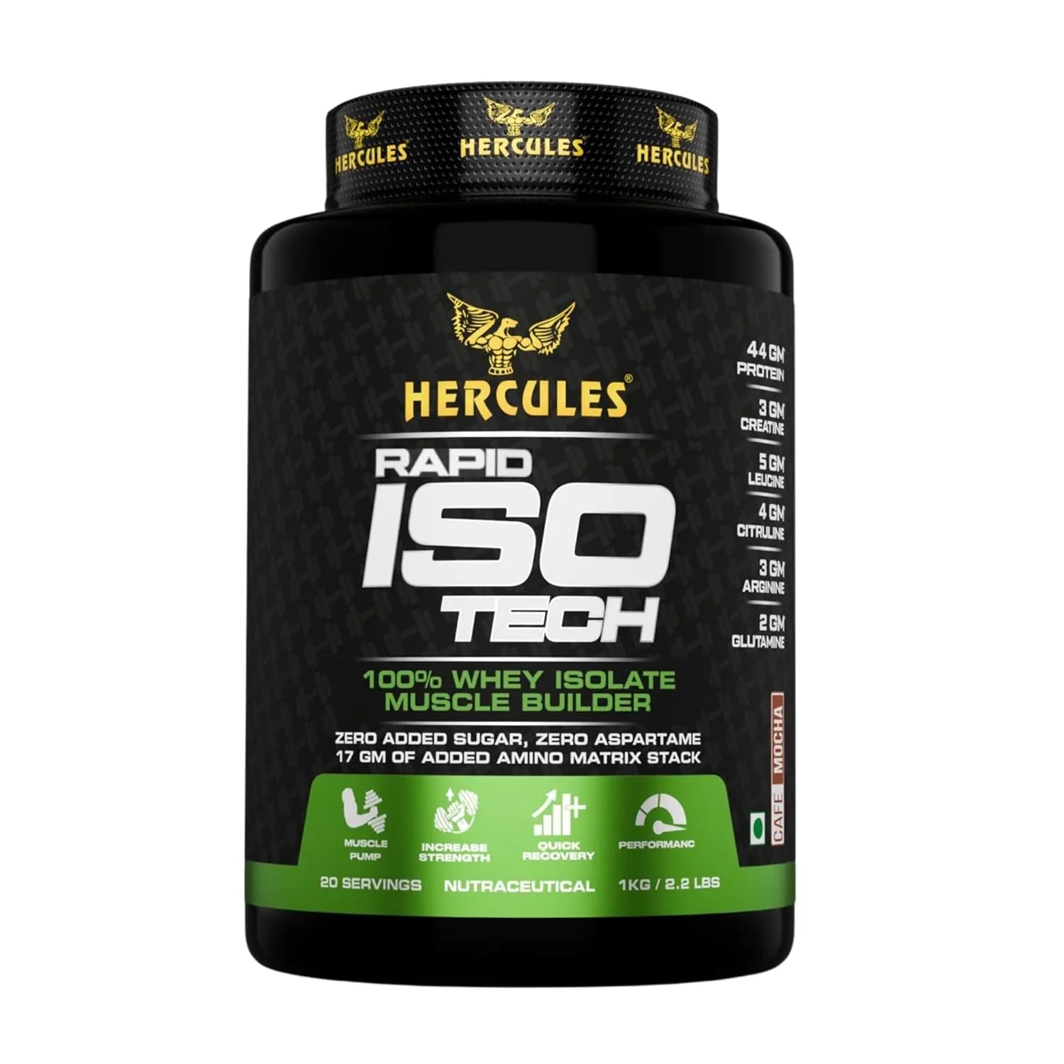 Hercules Nutrition Rapid ISO Tech Whey Protein