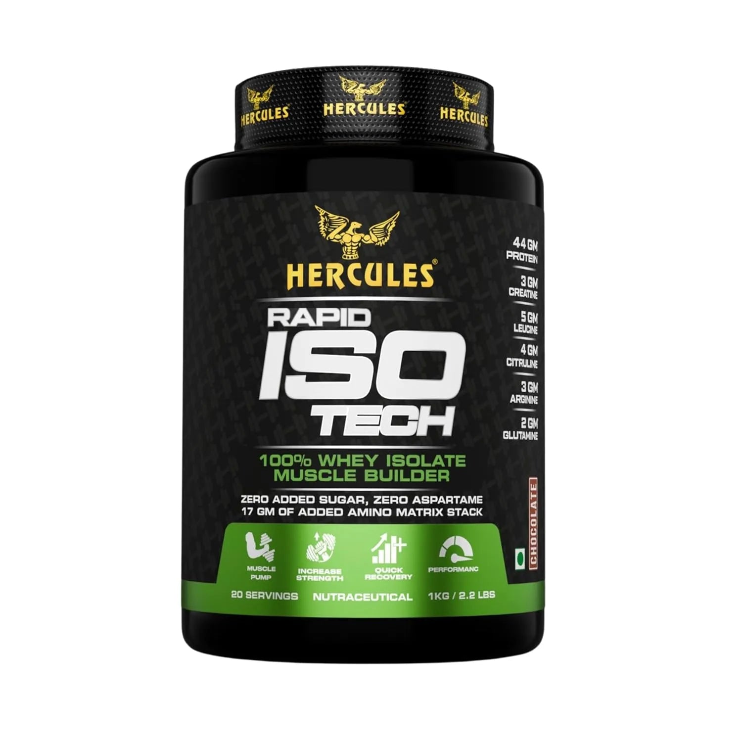 Hercules Nutrition Rapid ISO Tech Whey Protein