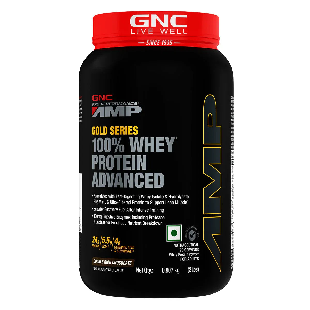 GNC Gold Series 100% Whey Protein Advance
