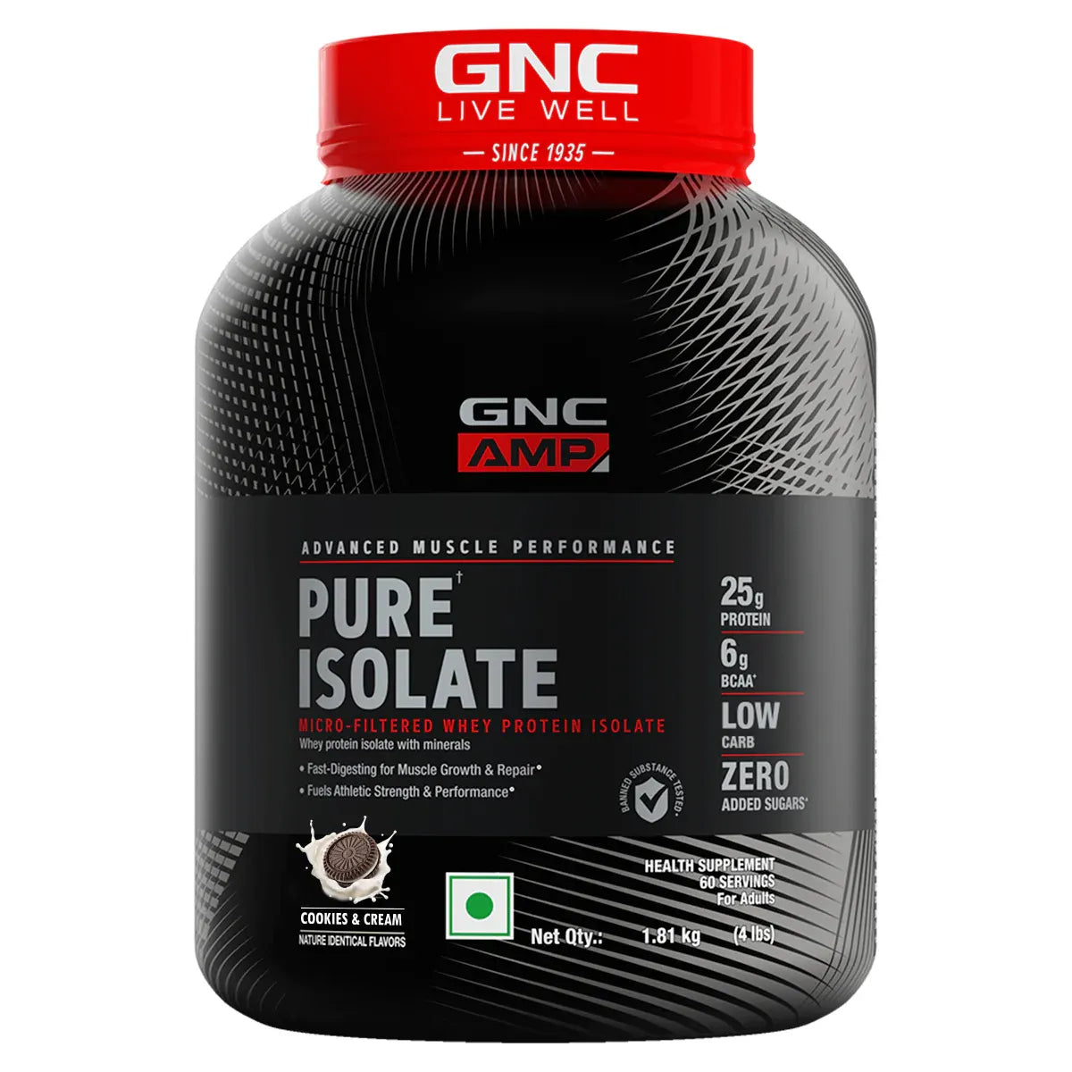 GNC Pure Isolate Low Carb