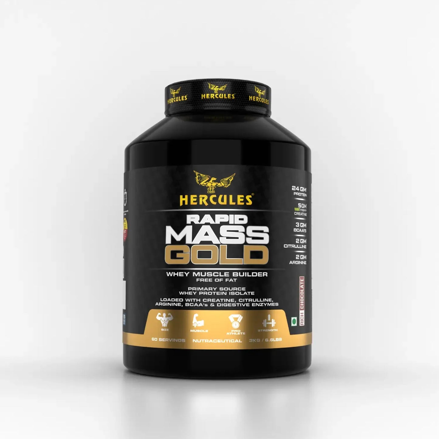Hercules Nutrition Rapid Mass Gold