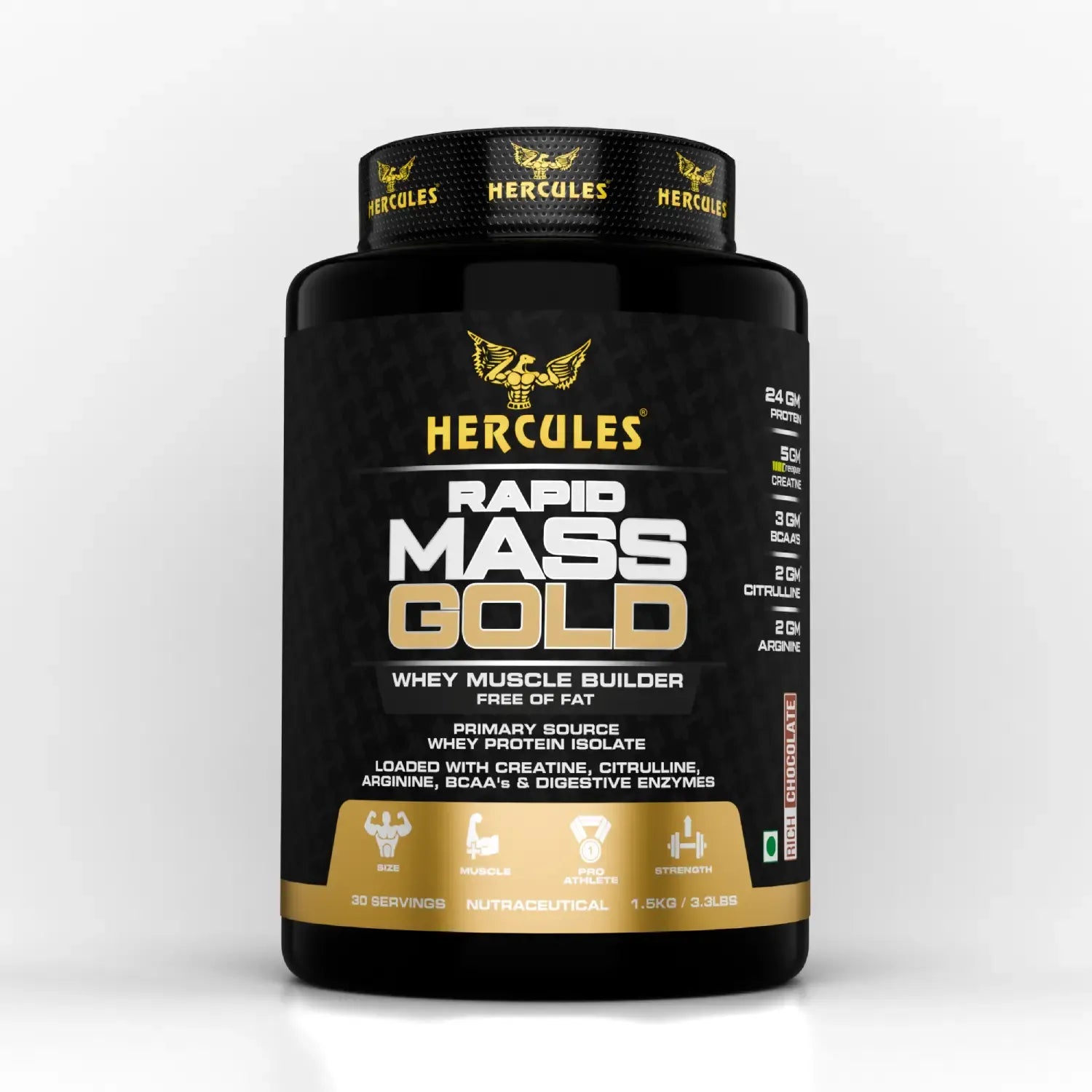 Hercules Nutrition Rapid Mass Gold