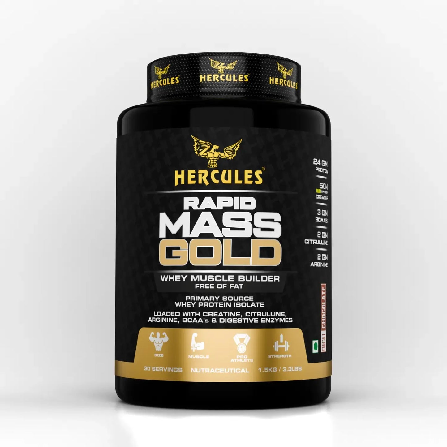 Hercules Nutrition Rapid Mass Gold